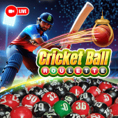 Cricket Ball Roulette fbm gaming live casino icon